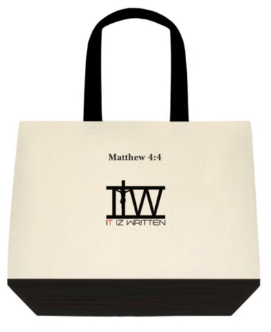 Two toned tote bag